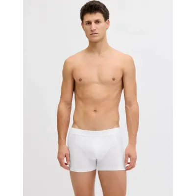 Jack & Jones Jacwaistband Trunks 3 Pack Noos - White - L