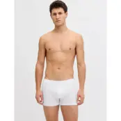 Jack & Jones Jacwaistband Trunks 3 Pack Noos - White - M