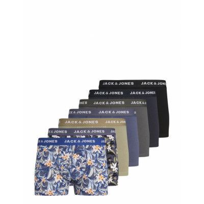Jack & J S Jacmason Flower Trunks 7 Pack Marinblå