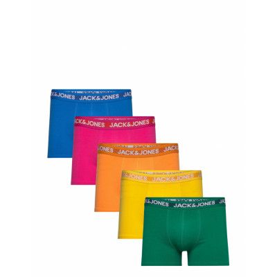 Jacneoncolor Trunks 5 Pack Boxerkalsonger Multi/mönstrad Jack & J S