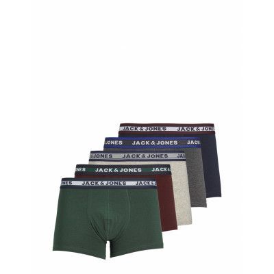 Jack & J S Jacoliver Trunks 5 Pack Noos Grå
