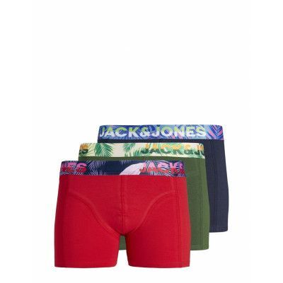 Jack & J S Jacpaw Trunks 3 Pack Röd