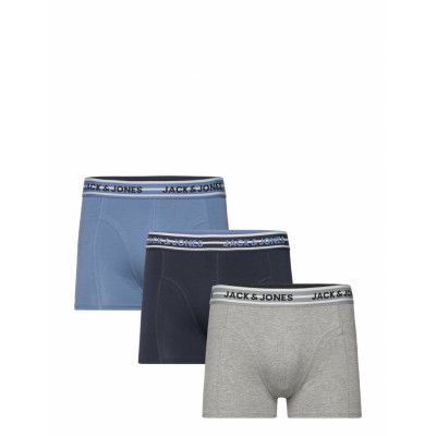 Jack & J S Jacpeter Solid Trunks 3 Pack Marinblå