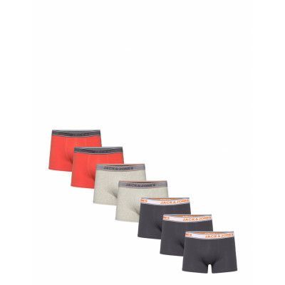 Jacsuper Trunks 7 Pack Boxerkalsonger Grå Jack & J S