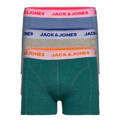 Jacsuper Twist Trunks 3 Pack Boxerkalsonger Multi/mönstrad Jack & J S