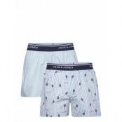 Jactennis Woven Trunks 2 Pack Ln Underwear Boxer Shorts Blå Jack & J S