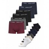 Jactravel Kit Mix Underwear Boxers Ankle Socks Multi/mönstrad Jack & J S