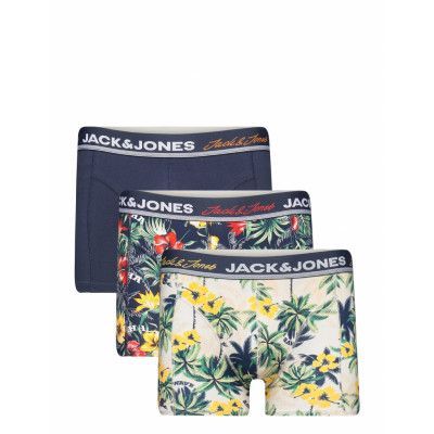 Jacvenice Trunks 3 Pack Ln Boxerkalsonger Multi/mönstrad Jack & J S
