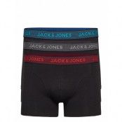 Jacwaistband Trunks 3 Pack Noos Boxerkalsonger Black Jack & J S