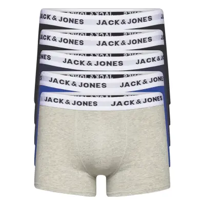 Jacwhite Wb Trunks 5 Pack 2 Boxerkalsonger Grå Jack & J S