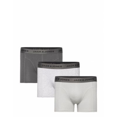 Jacyannick Bamboo Trunks 3 Pack Boxerkalsonger Grå Jack & J S