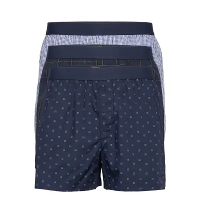Jbs 3-Pack Boxershorts - Gots Underwear Boxer Shorts Blå JBS