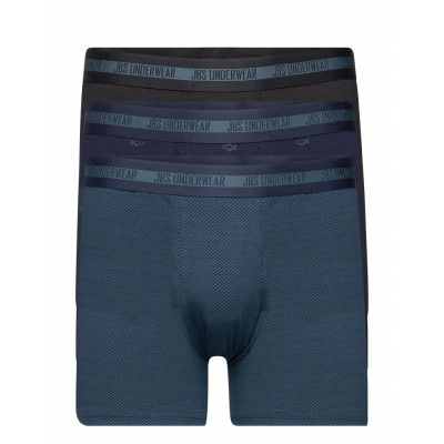 Jbs 3-Pack Fsc Tights Bamboo Boxerkalsonger Blå JBS