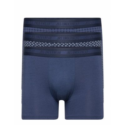 Jbs 3-Pack Fsc Tights Bamboo Boxerkalsonger Blå JBS