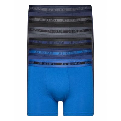 Jbs 6-Pack Tights Bamboo *Villkorat Erbjudande Boxerkalsonger Blå JBS