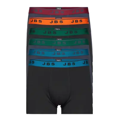 Jbs 6-Pack Tights, Gots *Villkorat Erbjudande Boxerkalsonger Multi/mönstrad JBS