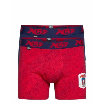 Jbs Football Men 2-Pack Tights Boxerkalsonger Röd JBS