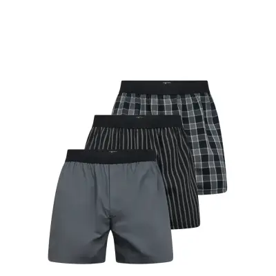 JBS Jbs 3-Pack Boxershorts. Grå