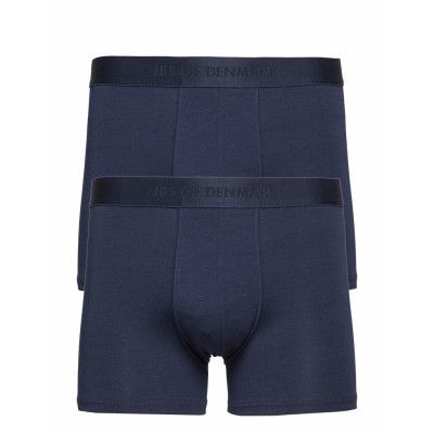 Jbs Of Denmark, 2-Pack Bamboo Boxerkalsonger Blå JBS Of Denmark