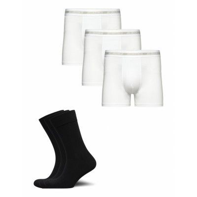 Jbs Tights & Socks Boxerkalsonger White JBS