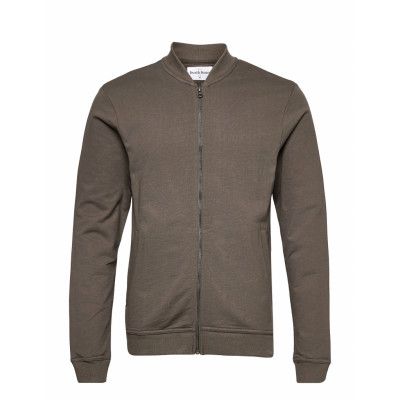 Jersey Jacket Sweat-shirt Tröja Grå Bread & Boxers