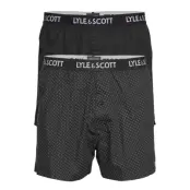 Jimmy Boxerkalsonger Svart Lyle & Scott
