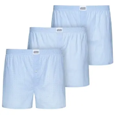 Jockey 3-pack Woven Soft Poplin Boxer Shorts