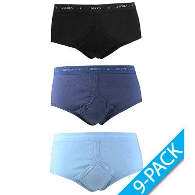Jockey - 9-PACK- y-front brief - Blue