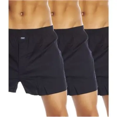 Jockey Woven Boxer Navy 3-pack * Fri Frakt *