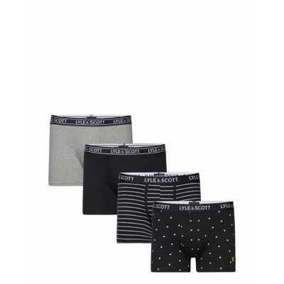 John Boxerkalsonger Svart Lyle & Scott