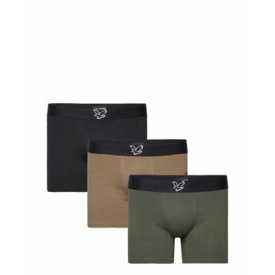 Jonathan *Villkorat Erbjudande Boxerkalsonger Khakigrön Lyle & Scott
