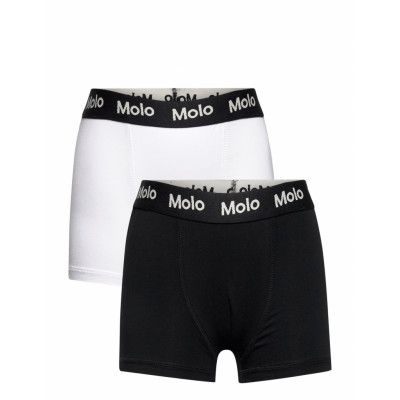 Justin 2-Pack Night & Underwear Underwear Underpants Svart Molo