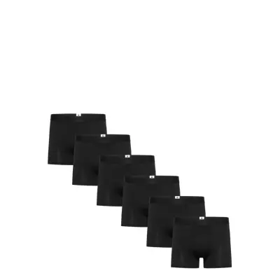 Knowledge Cotton Apparel Anker 6-Pack Underwear - Gots/Vegan Svart