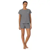 Lauren Ralph Lauren Homewear Lrl S/S Crew Nk Boxer Pj Set - Navy - M