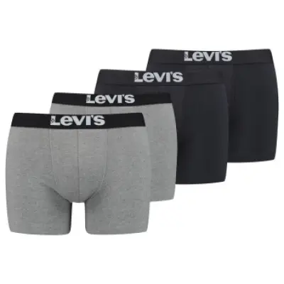 Levis 4-pack Solid Basic Boxer Brief