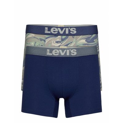 Levis Men Diaspore Camou Aop Boxer Boxerkalsonger Blå Levi´s