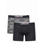 Levis Men Distorted Logo Aop Boxer Boxerkalsonger Svart Levi´s