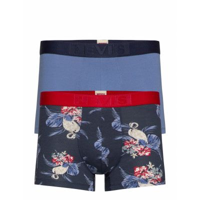 Levis Men Flamingo Aop Trunk 2p Boxerkalsonger Blå Levi´s