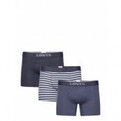 Levis Men Giftbox Denim Stripe Boxe Boxerkalsonger Navy Levi´s