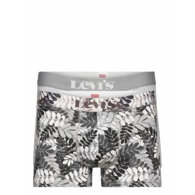Levis Men Indigo Leaf Aop Trunk 2P Boxerkalsonger Grå Levi´s