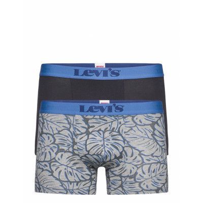 Levis Men Monstera Leaf Aop Boxer B Boxerkalsonger Blå Levi´s