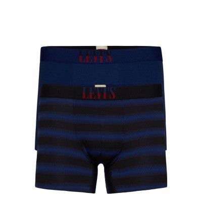 Levis Men Post College Stripe Boxer Boxerkalsonger Blå Levi´s