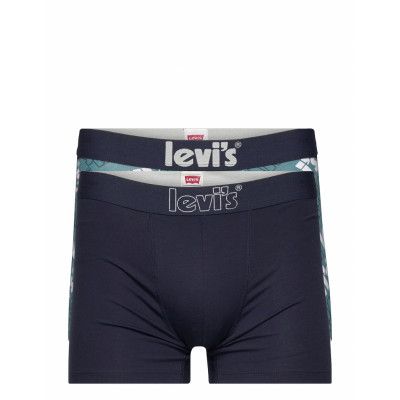 Levis Men Poster Logo Aop Boxer Bri Boxerkalsonger Blå Levi´s