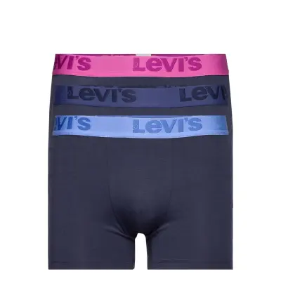 Levis Men Premium Boxer Brief 3P *Villkorat Erbjudande Boxerkalsonger Blå Levi´s