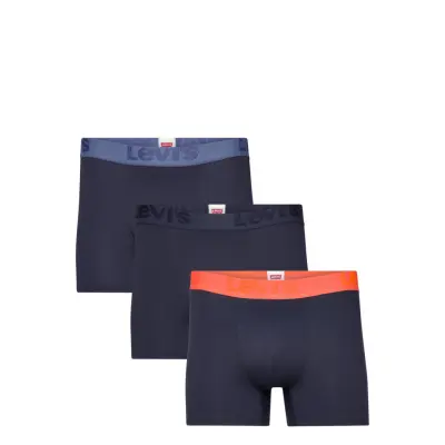 Levis Men Premium Boxer Brief 3P *Villkorat Erbjudande Boxerkalsonger Marinblå Levi´s
