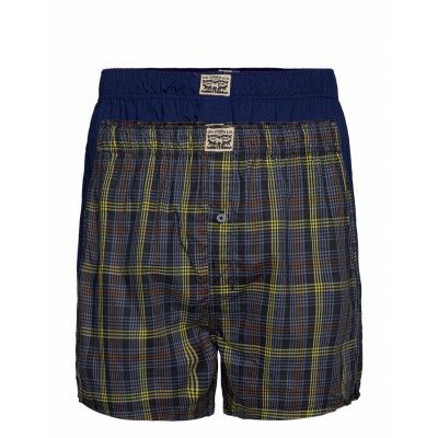 Levis Men Premium Positive Plaid Wo Boxerkalsonger Blå Levi´s