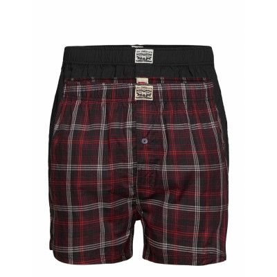 Levis Men Premium Positive Plaid Wo Boxerkalsonger Röd Levi´s