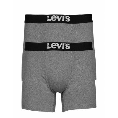 Levis Men Solid Basic Boxer 2P Boxerkalsonger Grå Levi´s