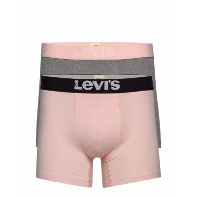 Levis Men Solid Basic Boxer 2P Boxerkalsonger Rosa Levi´s
