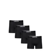 Levi's® Levis Men Solid Basic Boxer Brief Org Co 4P Ecom Svart